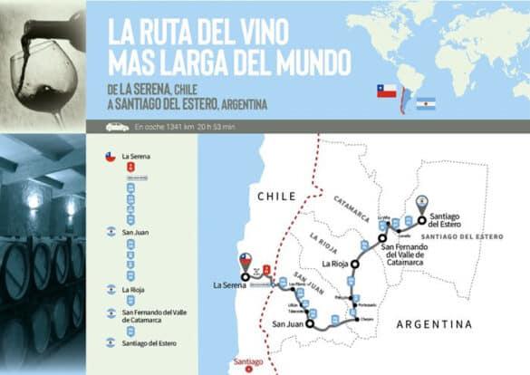 Ruta del Vino más larga