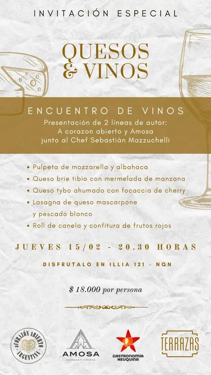 Quesos y Vinos