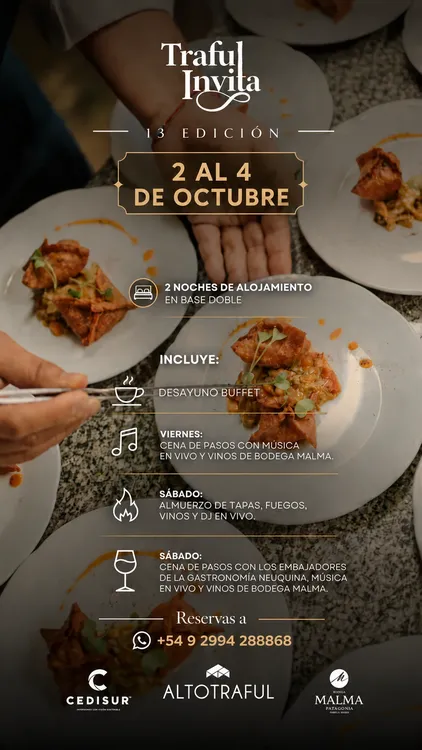Traful Invita - Octubre