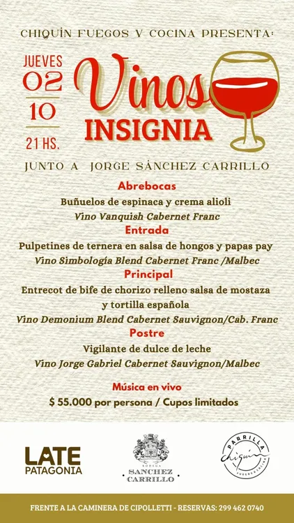 Vinos Insignia - Chiquín