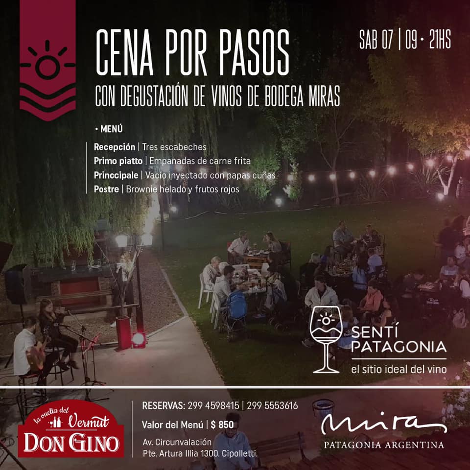 cena por pasos